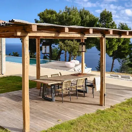 ヴィラ Seaview In Apollonii Lefkada Athánion
